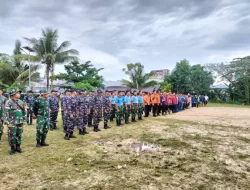 Prajurit Lanud Anang Busra Ikuti Kerja Bakti Hari Lingkungan Hidup Sedunia 2025