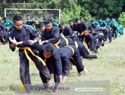 Bina Prestasi Olahraga, Korem 044/Gapo Gelar Pengukuhan Kenaikan Tingkat Pesilat Militer