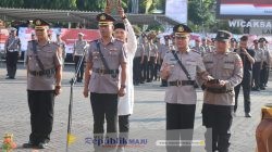Polres Pasuruan Gelar Sertijab dan Kenaikan Pangkat 60 Anggota