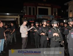 Harkamtibmas Polres Jember Gelar KRYD Cegah Aksi Kejahatan Jalanan