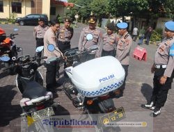 Tim Puslitbang Polri Tinjau Kendaraan Dinas Operasional di Polres Pasuruan