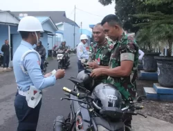 Minimalisir Pelanggaran, Satpom Lanud Sulaiman Laksanakan Gaktib