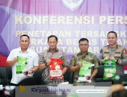 132 Ton Beras Oplosan Produksi PT Food Station Disita Satgas Pangan Polri