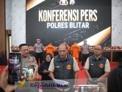 Gerak Cepat Polres Blitar Berhasil Amankan 9 Tersangka Kasus Pengeroyokan