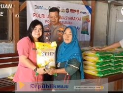 Polres Pasuruan Galakkan Pasar Murah, 200 paket Beras di Polsek Winongan Ludes Terjual
