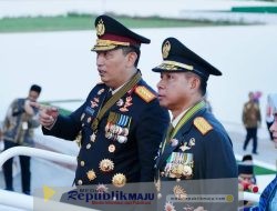 Kapolri dan PJU Mabes Polri Hadiri Upacara Peringatan HUT ke-80 RI di Istana Negara
