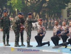Wadan Korbrimob Pimpin Tradisi Penerimaan Perwira Remaja Akpol 56 dan SIPSS 2025