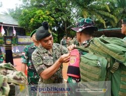 Cegah Kerawanan, Korem 121/Abw dan TDM Lakukan Patroli Wilayah Perbatasan